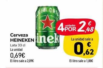 Carrefour Market Cerveza Heineken oferta