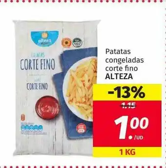 Maskom Supermercados Patatas Congeladas Corte Fino Alteza oferta
