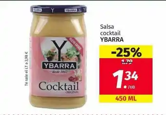 Maskom Supermercados Salsa Cocktail Ybarra oferta