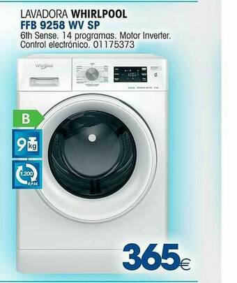 Master Cadena Lavadora Whirlpool Ffb 9258 Wv Sp oferta