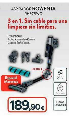 Tien 21 Aspirador Rowenta oferta
