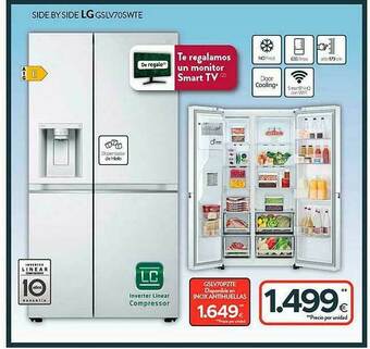 Tien 21 Side By Side Lg Gslv70swte oferta