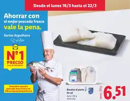 Lidl Bacalao al punto de sal oferta