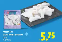 Lidl Ocean Sea Sepia limpia troceada oferta