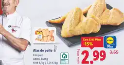 Lidl Alas de pollo oferta