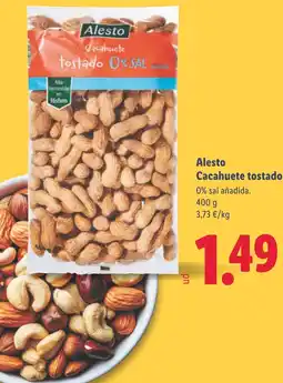 Lidl ALESTO Cacahuete tostado oferta
