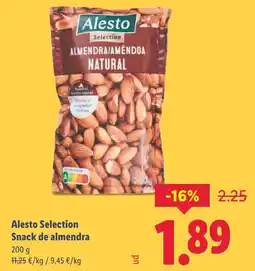 Lidl ALESTO Selection Snack de almendra oferta