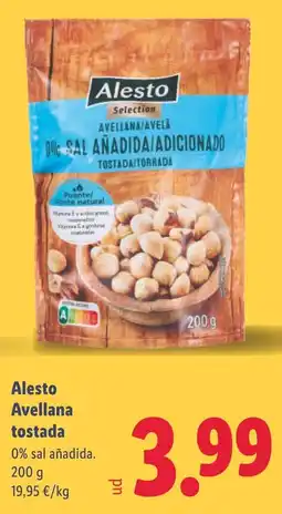 Lidl ALESTO Avellana tostada oferta