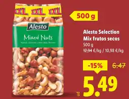 Lidl ALESTO Selection Mix frutos secos oferta