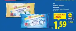 Lidl W5 Toallitas limpieza multiuso oferta
