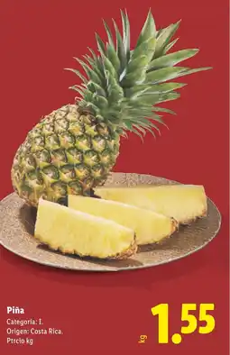 Lidl Piña oferta