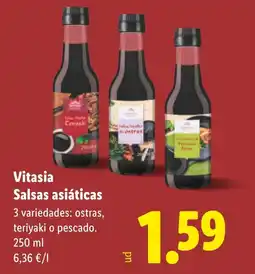 Lidl VITASIA Salsas asiáticas oferta