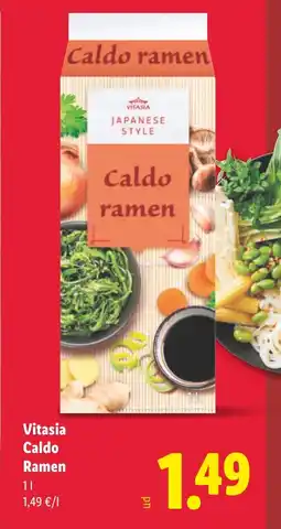Lidl VITASIA Caldo Ramen oferta