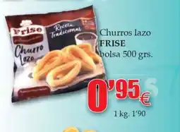Congelados Copos FRISE Churros lazo oferta