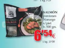 Congelados Copos Salmón porciones noruego s/piel oferta