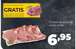 Alimerka Chuleta de lomo de cerdo oferta