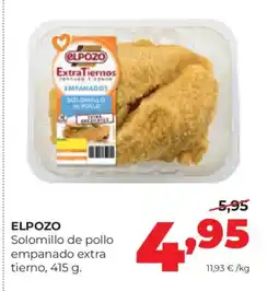 Alimerka ELPOZO Solomillo de pollo empanado extra tierno oferta