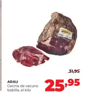 Alimerka ARAU Cecina de vacuno babilla oferta