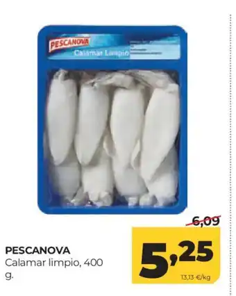 Alimerka PESCANOVA Calamar Limpio oferta