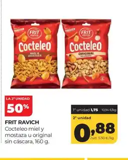 Alimerka FRIT RAVICH Cocteleo miel y mostaza u original sin cáscara oferta