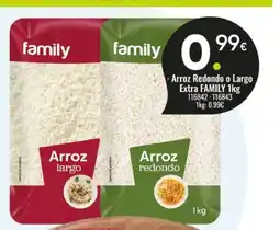 Family Cash FAMILY Arroz Redondo o Largo Extra oferta