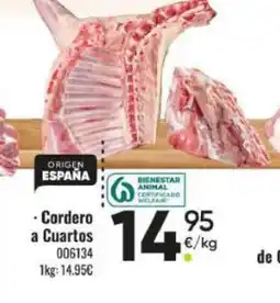 Family Cash Cordero a Cuartos oferta