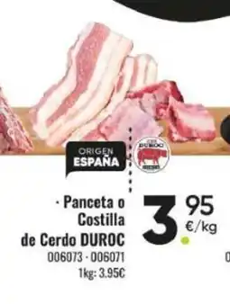 Family Cash Panceta o Costilla de Cerdo oferta