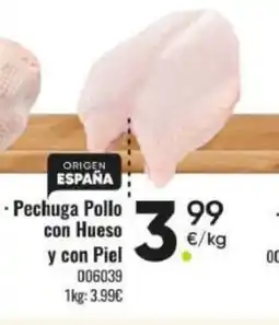 Family Cash Pechuga Pollo con Hueso y con Piel oferta