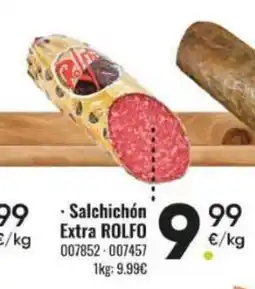 Family Cash ROLFO Salchichón Extra oferta