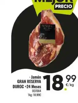 Family Cash GRAN RESERVA DUROC Jamón oferta