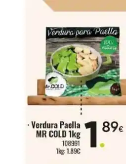Family Cash MR COLD Verdura Paella oferta