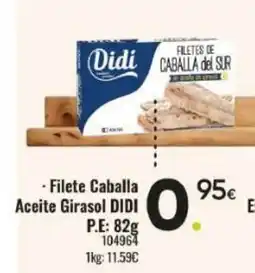 Family Cash DIDI Filete Caballa Aceite Girasol oferta