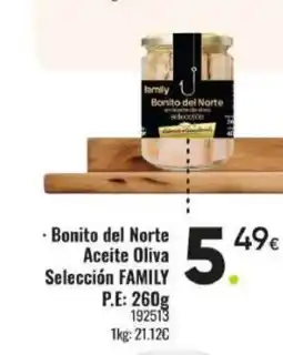 Family Cash FAMILY Bonito del Norte Aceite Selección oferta