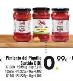 Family Cash DIDI Pimiento del Piquillo Surtido oferta