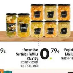 Family Cash FAMILY Encurtidos Surtidos oferta