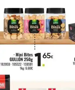 Family Cash GULLÓN Mini Bites oferta