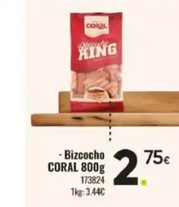 Family Cash CORAL Bizcocho oferta