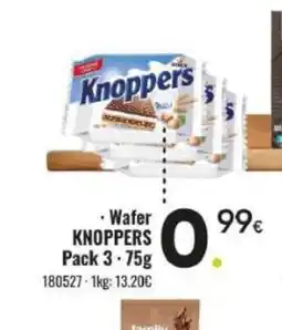 Family Cash KNOPPERS Wafer oferta