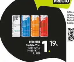 Family Cash RED BULL Surtido oferta