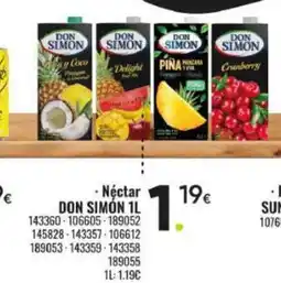 Family Cash DON SIMÓN Néctar oferta