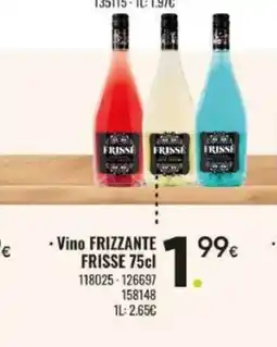 Family Cash FRIZZANTE FRISSE Vino oferta