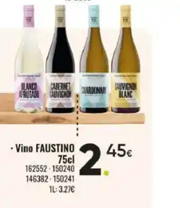 Family Cash FAUSTINO Vino oferta