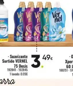 Family Cash VERNEL Suavizante Surtido 75 Dosis oferta