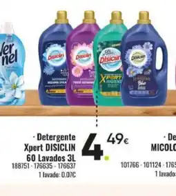 Family Cash DISICLIN Detergente Xpert 60 Lavados oferta