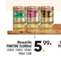 Family Cash PANTENE Mascarilla oferta