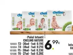 Family Cash CHELINO NATURE Pañal Infantil oferta