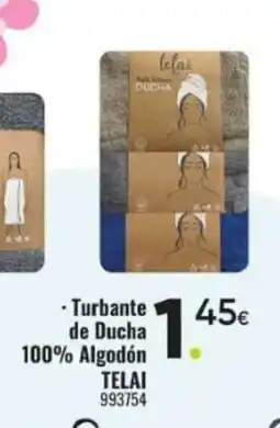 Family Cash TELAI Turbante de Ducha 100% Algodón oferta