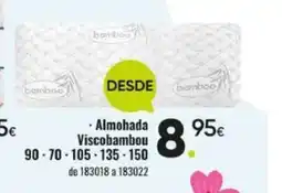 Family Cash Almohada Viscobambou oferta