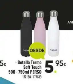 Family Cash PERSO Botella Termo Soft Touch oferta