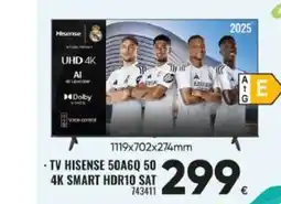 Family Cash HISENSE TV 50A6Q 50 4K SMART HDR10 SAT oferta